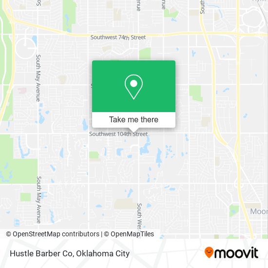 Hustle Barber Co map