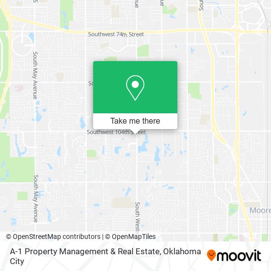 A-1 Property Management & Real Estate map