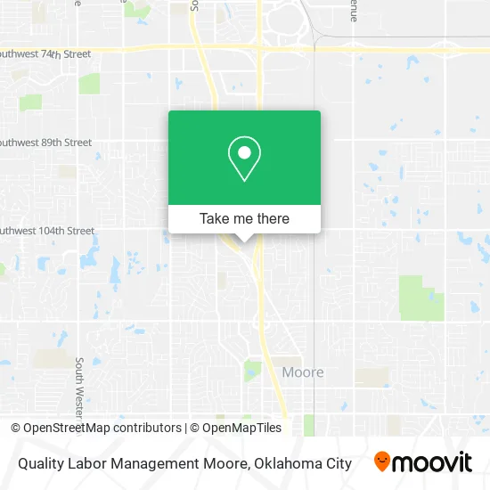 Mapa de Quality Labor Management Moore