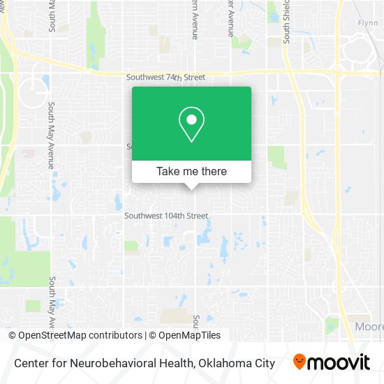 Mapa de Center for Neurobehavioral Health