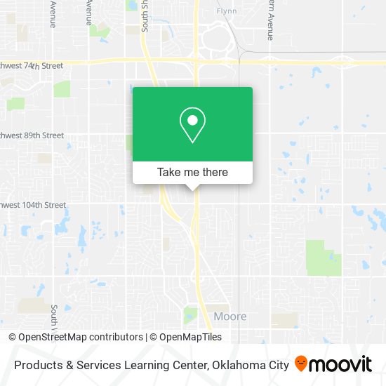 Products & Services Learning Center map