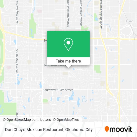 Don Chuy's Mexican Restaurant map
