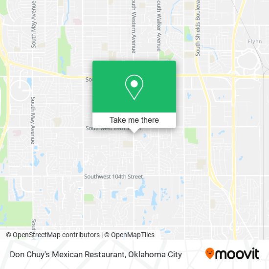 Don Chuy's Mexican Restaurant map