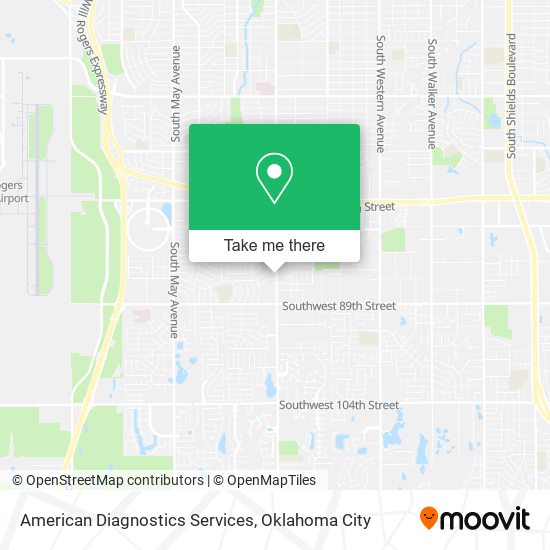 American Diagnostics Services map