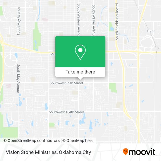 Vision Stone Ministries map