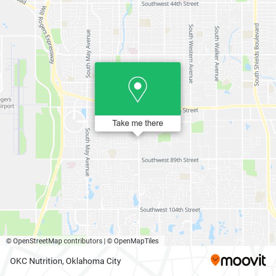 OKC Nutrition map