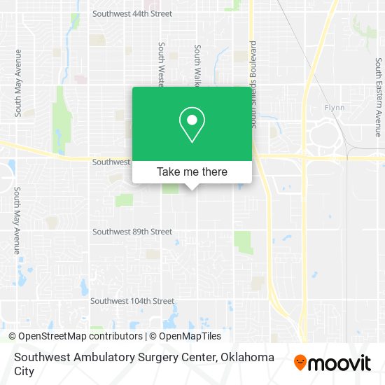 Mapa de Southwest Ambulatory Surgery Center