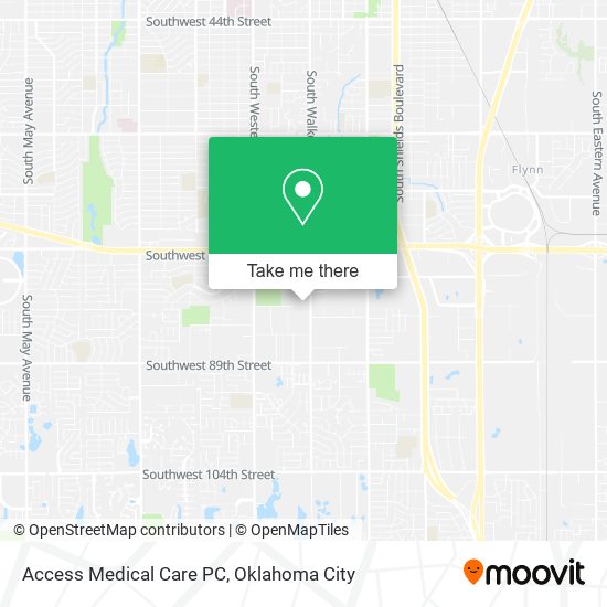 Access Medical Care PC map
