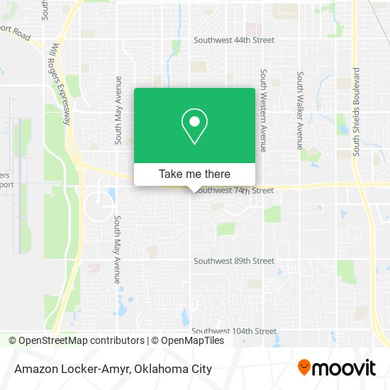 Amazon Locker-Amyr map