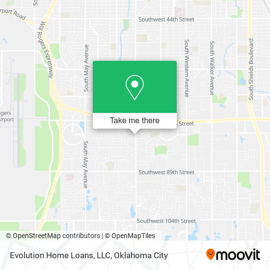 Mapa de Evolution Home Loans, LLC