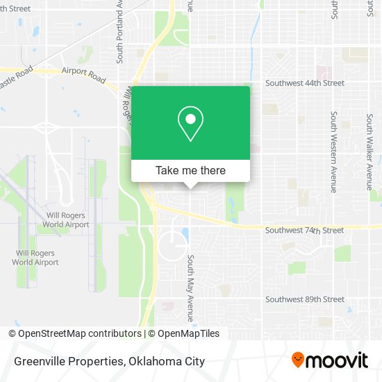 Greenville Properties map