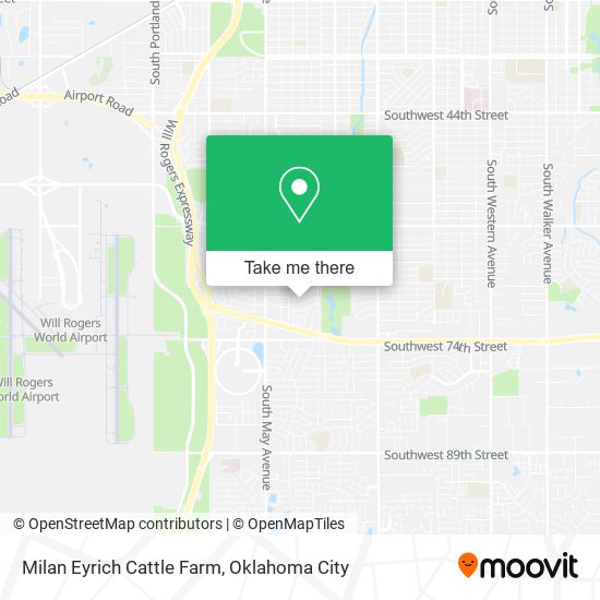 Milan Eyrich Cattle Farm map