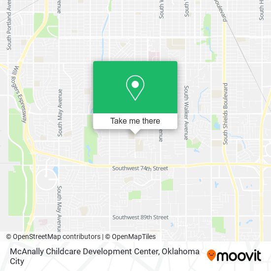 McAnally Childcare Development Center map