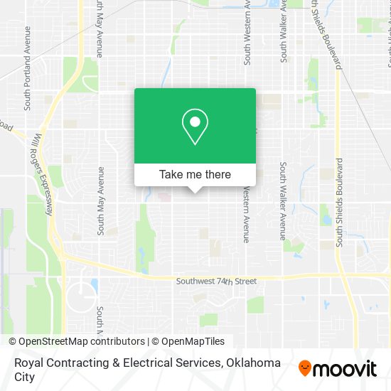 Royal Contracting & Electrical Services map
