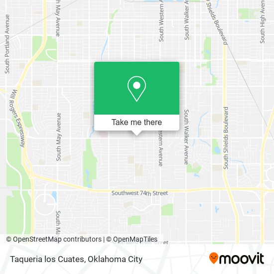 Mapa de Taqueria los Cuates