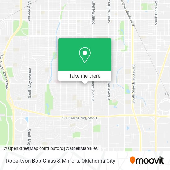 Robertson Bob Glass & Mirrors map