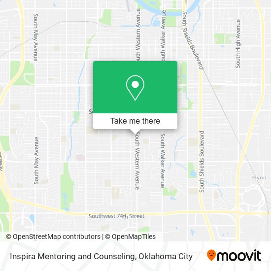 Inspira Mentoring and Counseling map