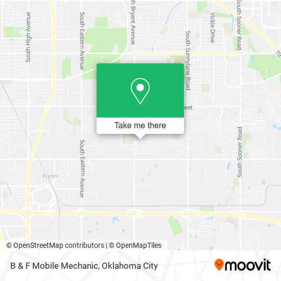 B & F Mobile Mechanic map