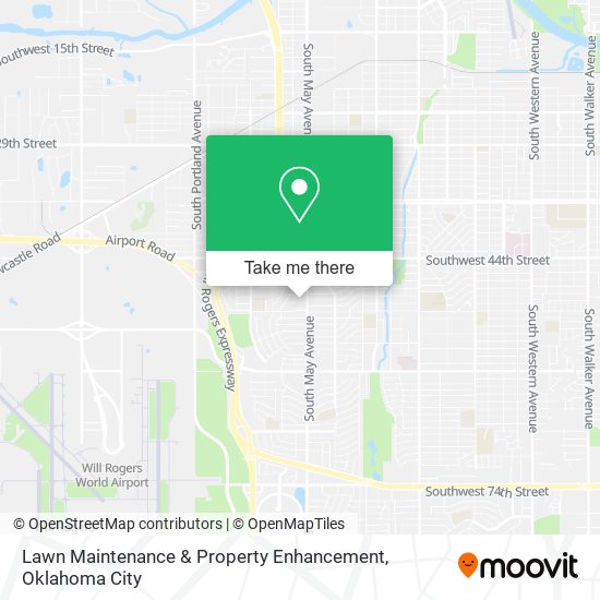 Lawn Maintenance & Property Enhancement map