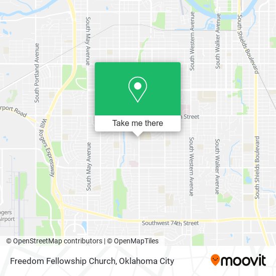 Freedom Fellowship Church map