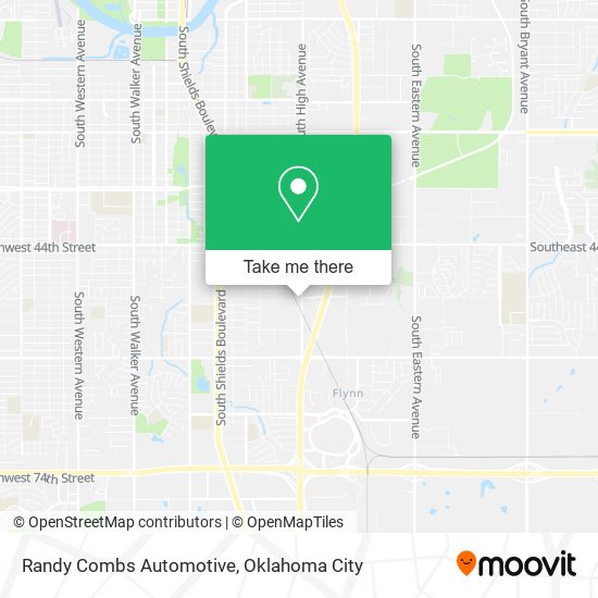 Randy Combs Automotive map