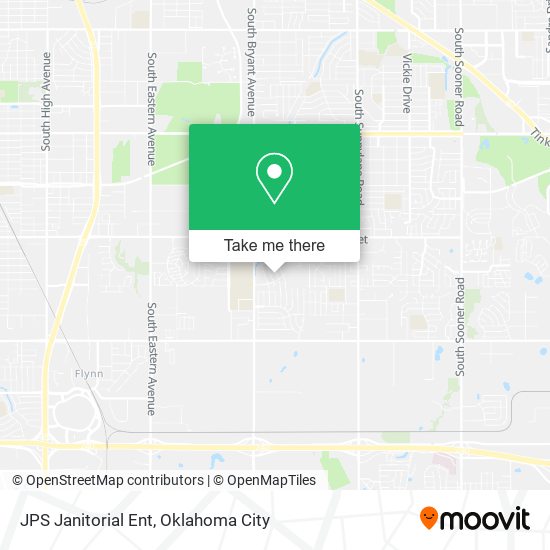 JPS Janitorial Ent map