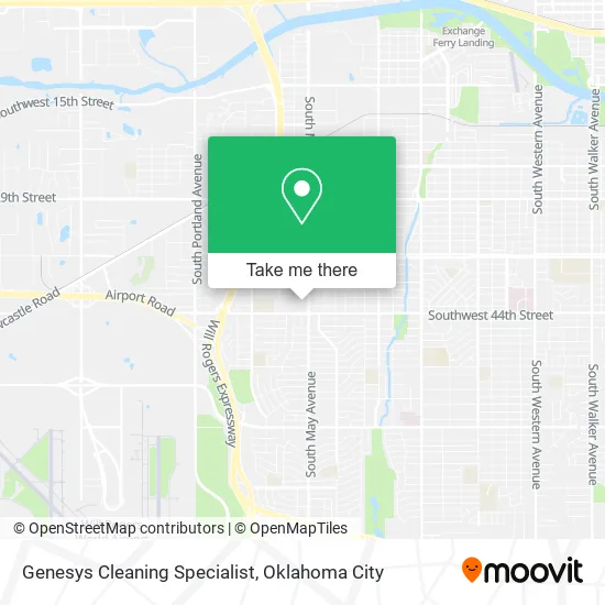 Genesys Cleaning Specialist map