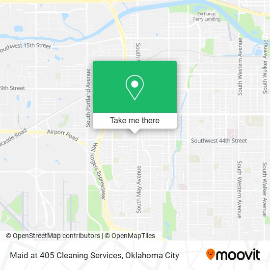 Maid at 405 Cleaning Services map