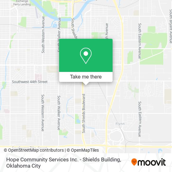 Hope Community Services Inc. - Shields Building map
