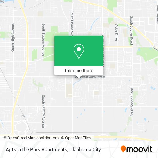 Apts in the Park Apartments map
