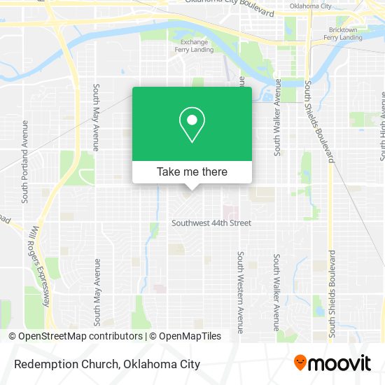 Redemption Church map