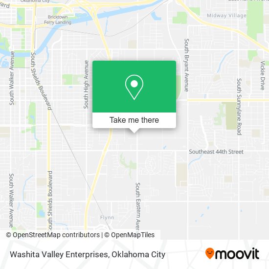 Mapa de Washita Valley Enterprises