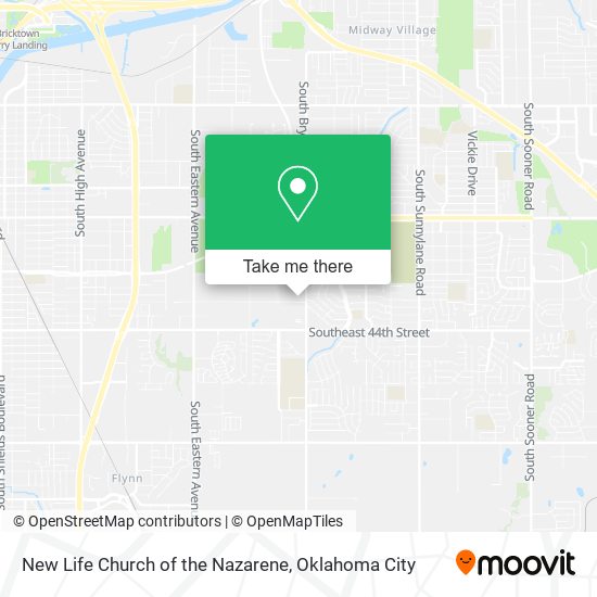 Mapa de New Life Church of the Nazarene
