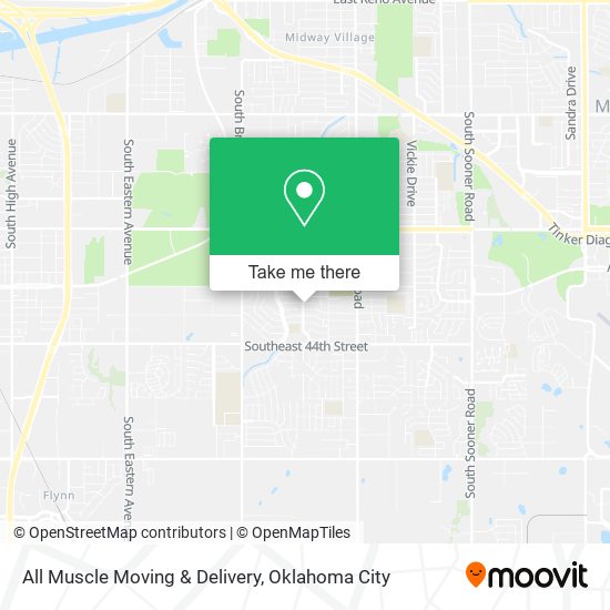 Mapa de All Muscle Moving & Delivery