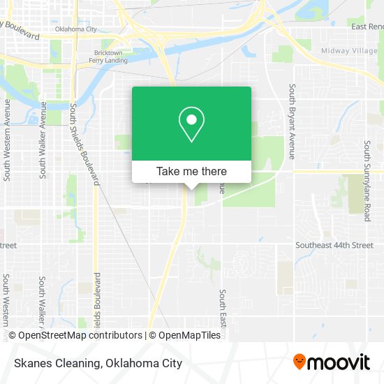 Skanes Cleaning map
