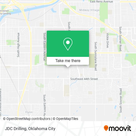 Mapa de JDC Drilling