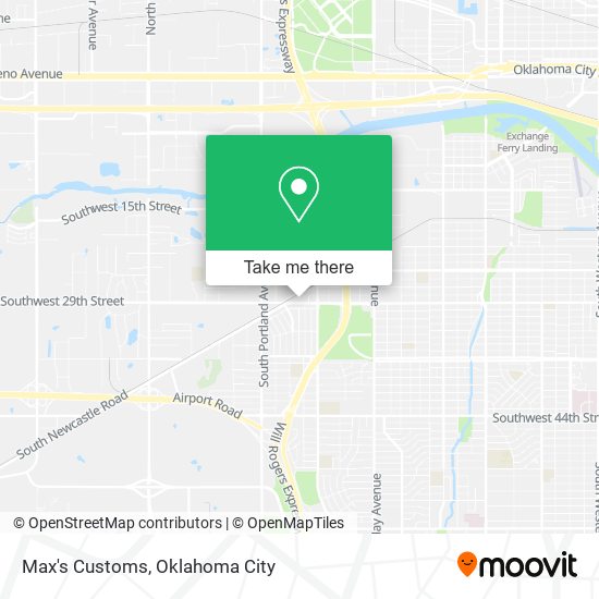 Max's Customs map