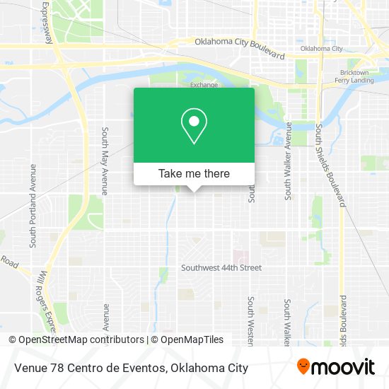 Mapa de Venue 78 Centro de Eventos