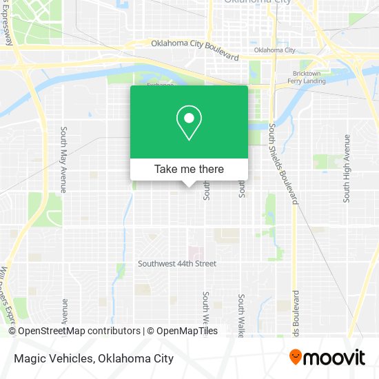 Magic Vehicles map