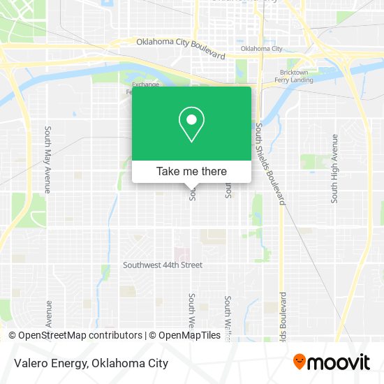 Valero Energy map