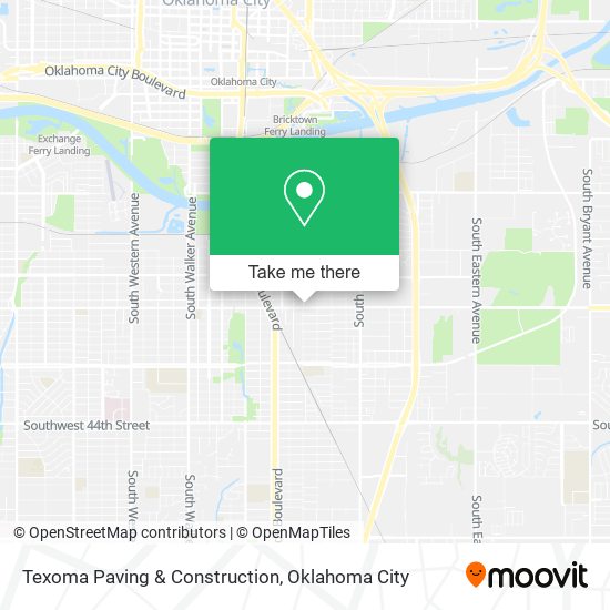 Mapa de Texoma Paving & Construction