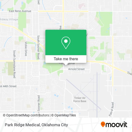 Mapa de Park Ridge Medical