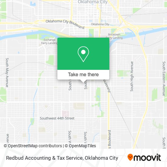 Redbud Accounting & Tax Service map