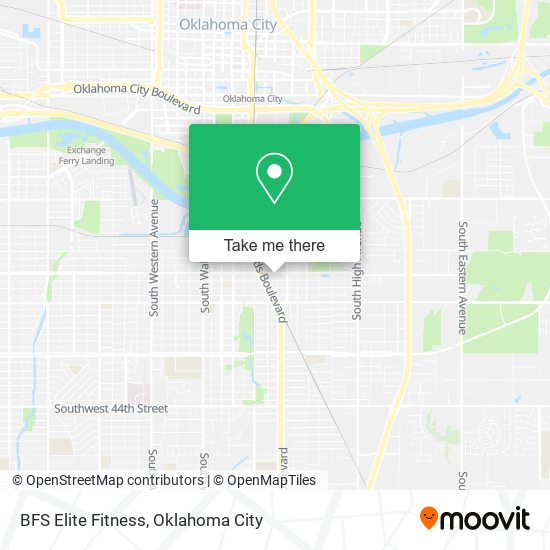 BFS Elite Fitness map