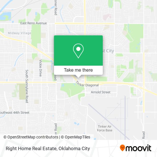 Right Home Real Estate map