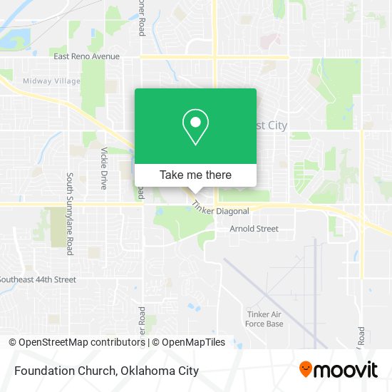 Foundation Church map