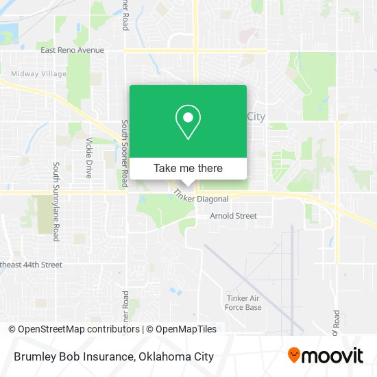 Brumley Bob Insurance map