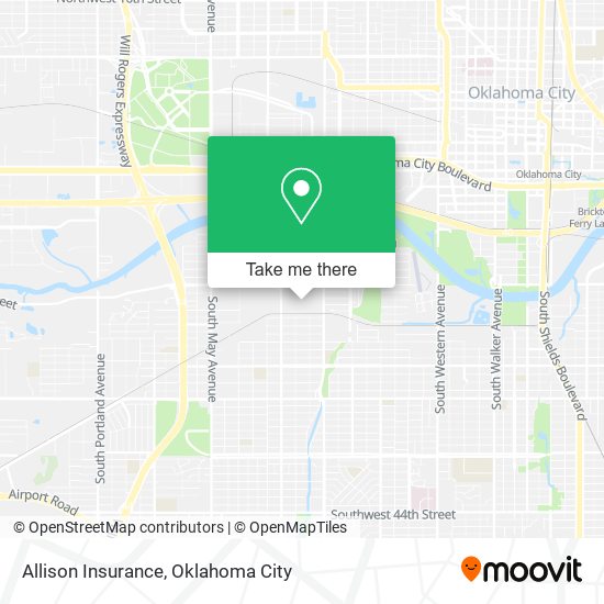 Allison Insurance map