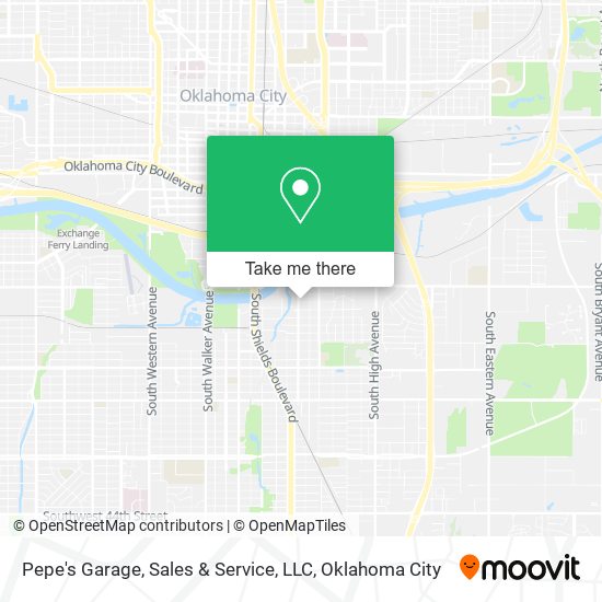 Mapa de Pepe's Garage, Sales & Service, LLC