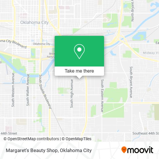 Margaret's Beauty Shop map